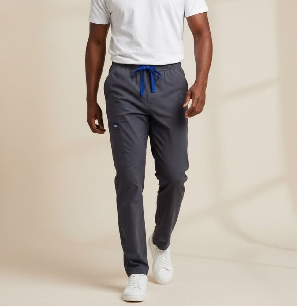 Men's FIGS Pisco Basic Scrub pants Technical Collection Graphite Size Small
